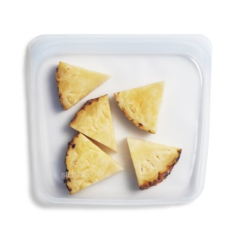 Stasher Stasher Sandwich Bag -Medium, Clear Stasher Stasher Sandwich Bag -Medium, Clear