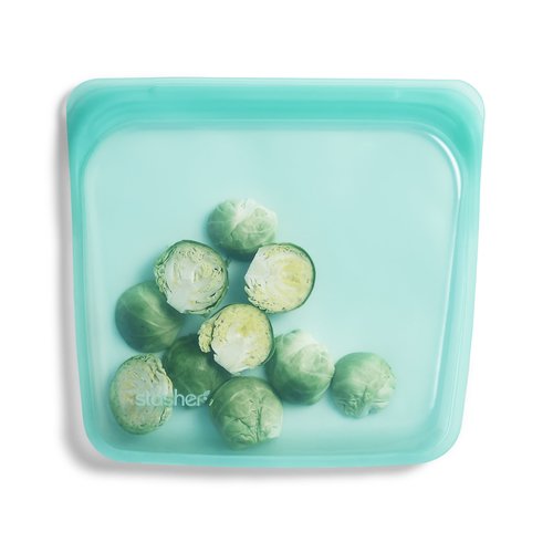 Stasher Stasher Sandwich Bag -Medium, Aqua Stasher Stasher Sandwich Bag -Medium, Aqua