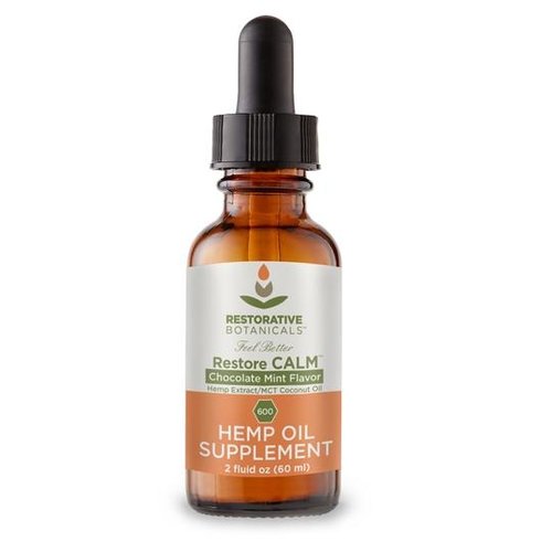 RESTORATIVE BOTANICALS Restorative Botanicals Restore Calm Spice Hemp Extract, 2oz. RESTORATIVE BOTANICALS Restorative Botanicals Restore Calm Spice Hemp Extract, 2oz.