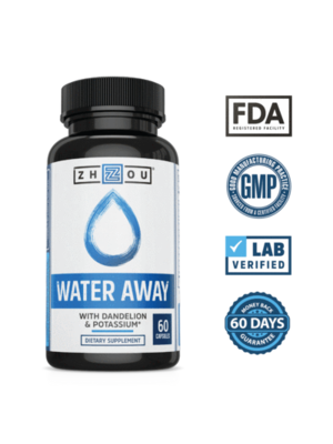 Zhou Nutrition Zhou Water Away, 60cp