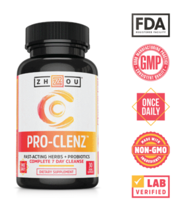 Zhou Nutrition Zhou Pro-Clenz, 30vc