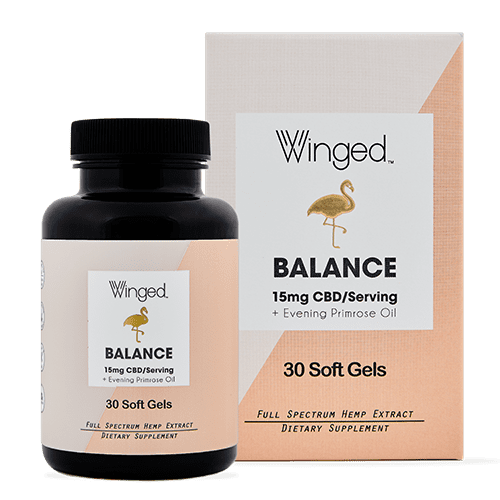 WINGED Winged CBD Balance 15mg, 30sg WINGED Winged CBD Balance 15mg, 30sg