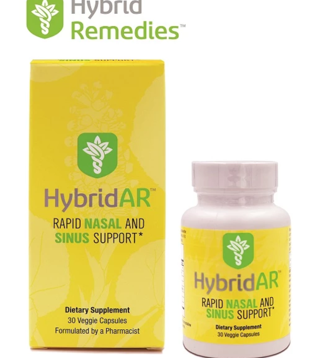 Hybrid Remedies Hybrid Defense HybridAR Rapid Nasal/Sinus Support, 30cp