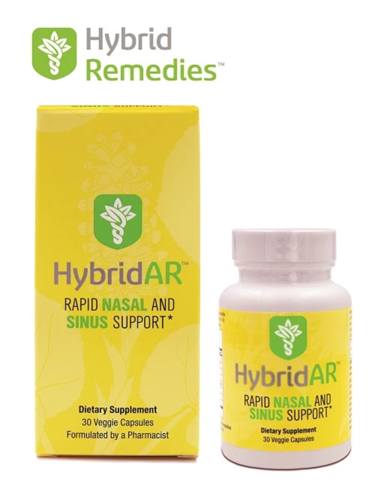 Hybrid Remedies Hybrid Defense HybridAR Rapid Nasal/Sinus Support, 30cp