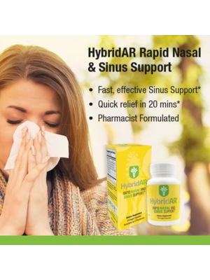 Hybrid Remedies Hybrid Defense HybridAR Rapid Nasal/Sinus Support, 30cp