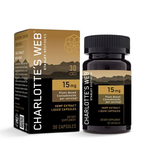 CHARLOTTE'S WEB Charlotte's Web 15mg Liquid Capsules, 30vc CHARLOTTE'S WEB Charlotte's Web 15mg Liquid Capsules, 30vc