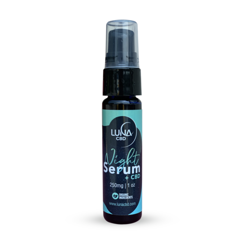 LUNA CBD Luna Night Serum, 1oz. LUNA CBD Luna Night Serum, 1oz.