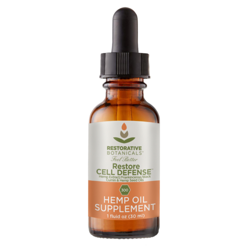 RESTORATIVE BOTANICALS Restorative Botanicals CELL Defense Hemp Extract, 1oz. RESTORATIVE BOTANICALS Restorative Botanicals CELL Defense Hemp Extract, 1oz.