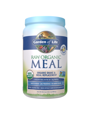 Garden of Life GoL RAW Organic Meal Vanilla, 34.2oz