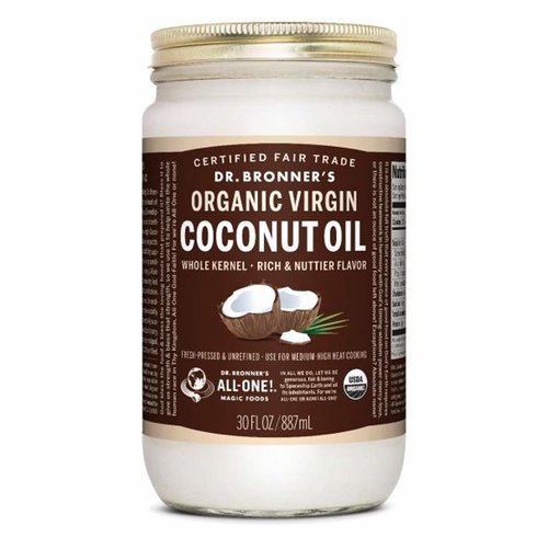 Dr. Bronner's Dr. Bronner's Coconut Oil Whole Kernel, 30oz. Dr. Bronner's Dr. Bronner's Coconut Oil Whole Kernel, 30oz.