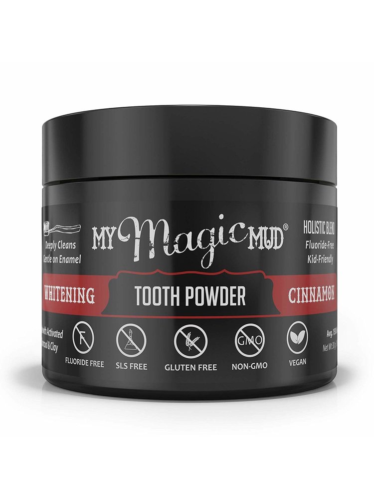 My Magic Mud My Magic Mud Whitening Tooth Powder, Cinnamon, 1.06oz.