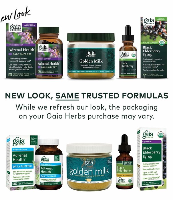 GAIA HERBS Gaia Ashwagandha, 60cp