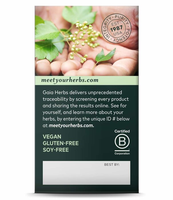 GAIA HERBS Gaia Ashwagandha, 60cp