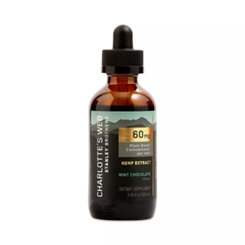 CHARLOTTE'S WEB Charlotte's Web 60mg, Mint Chocolate, 100ml CHARLOTTE'S WEB Charlotte's Web 60mg, Mint Chocolate, 100ml
