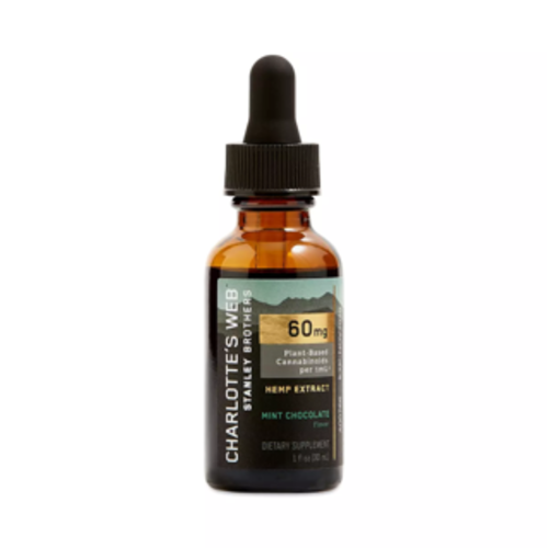 CHARLOTTE'S WEB Charlotte's Web 60mg Oil, Mint Chocolate, 30ml CHARLOTTE'S WEB Charlotte's Web 60mg Oil, Mint Chocolate, 30ml