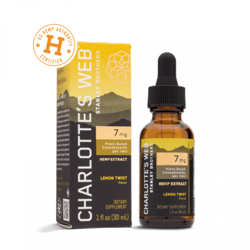 CHARLOTTE'S WEB Charlotte's Web 7mg Oil, Lemon Twist, 1oz. CHARLOTTE'S WEB Charlotte's Web 7mg Oil, Lemon Twist, 1oz.