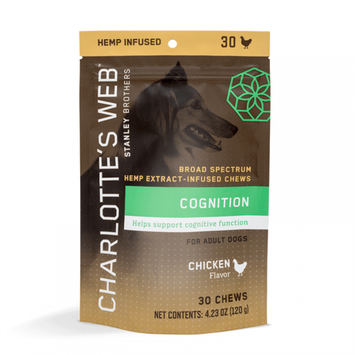 CHARLOTTE'S WEB Charlotte's Web Canine Cognition Chews, Chicken, 30ct CHARLOTTE'S WEB Charlotte's Web Canine Cognition Chews, Chicken, 30ct