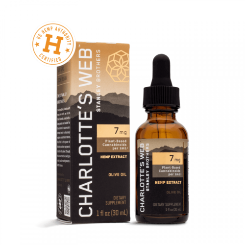 CHARLOTTE'S WEB Charlotte's Web 7 mg Oil, Olive Oil, 1oz. CHARLOTTE'S WEB Charlotte's Web 7 mg Oil, Olive Oil, 1oz.