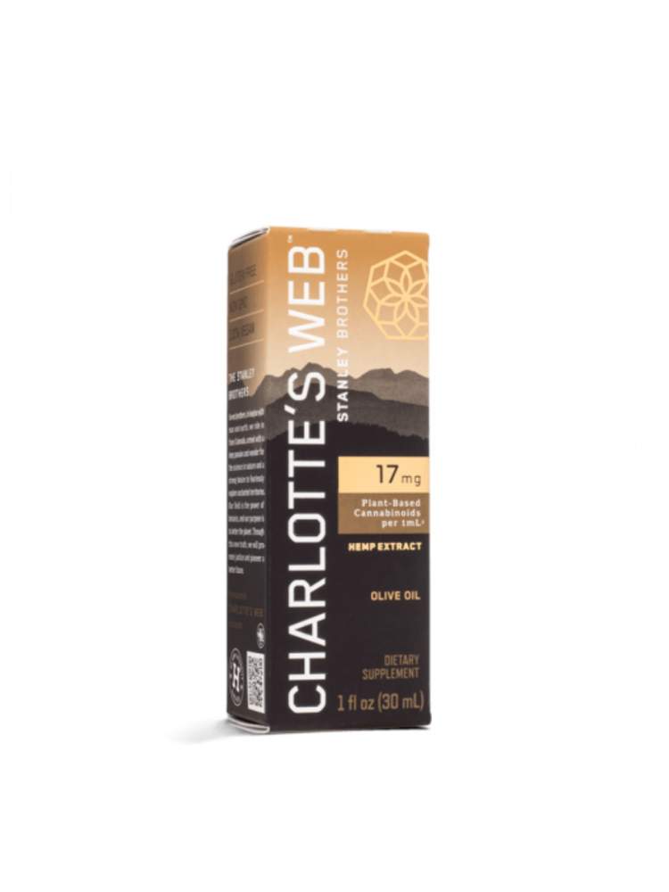 CHARLOTTE'S WEB Charlotte's Web 17mg Oil, Olive Oil, 30ml