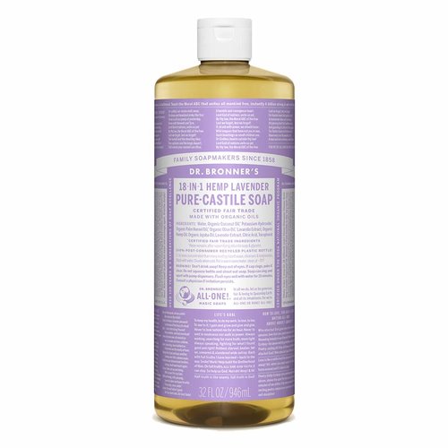 Dr. Bronner's Dr. Bronner's Pure Castile Liquid Soap, Lavender, 32oz.