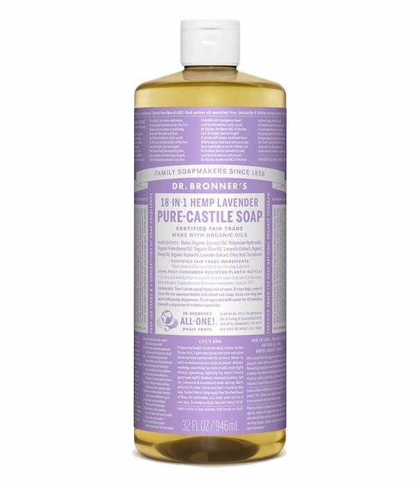 Dr. Bronner's Dr. Bronner's Pure Castile Liquid Soap, Lavender, 32oz. - KEHE