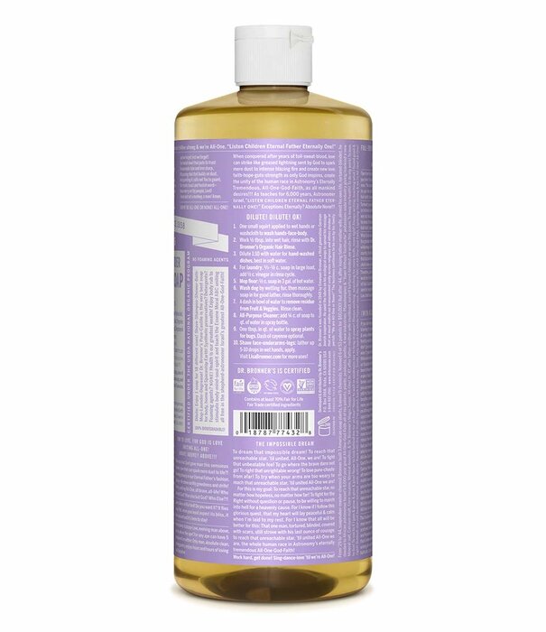 Dr. Bronner's Dr. Bronner's Pure Castile Liquid Soap, Lavender, 32oz. - KEHE