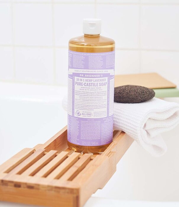 Dr. Bronner's Dr. Bronner's Pure Castile Liquid Soap, Lavender, 32oz. - KEHE