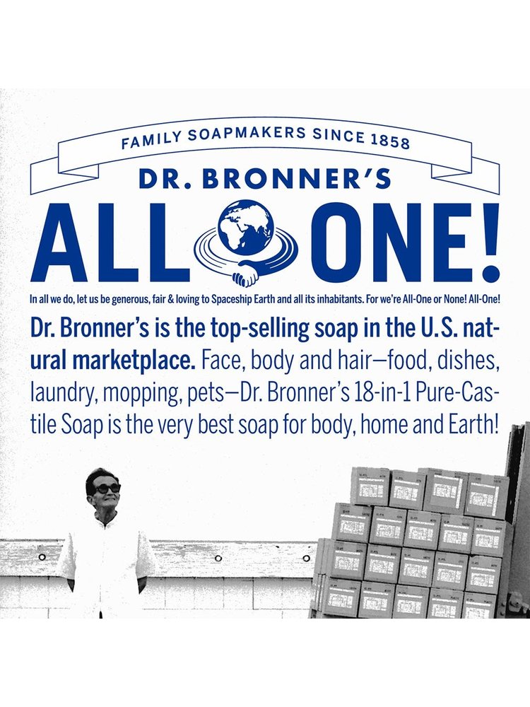 Dr. Bronner's Dr. Bronner's Pure Castile Liquid Soap, Peppermint, 16oz.