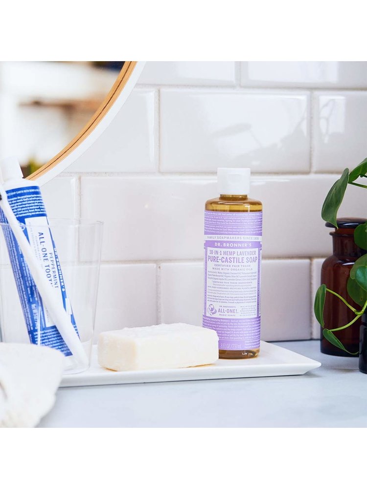 Dr. Bronner's Dr. Bronner's Pure Castile Liquid Soap, Lavender, 8oz.