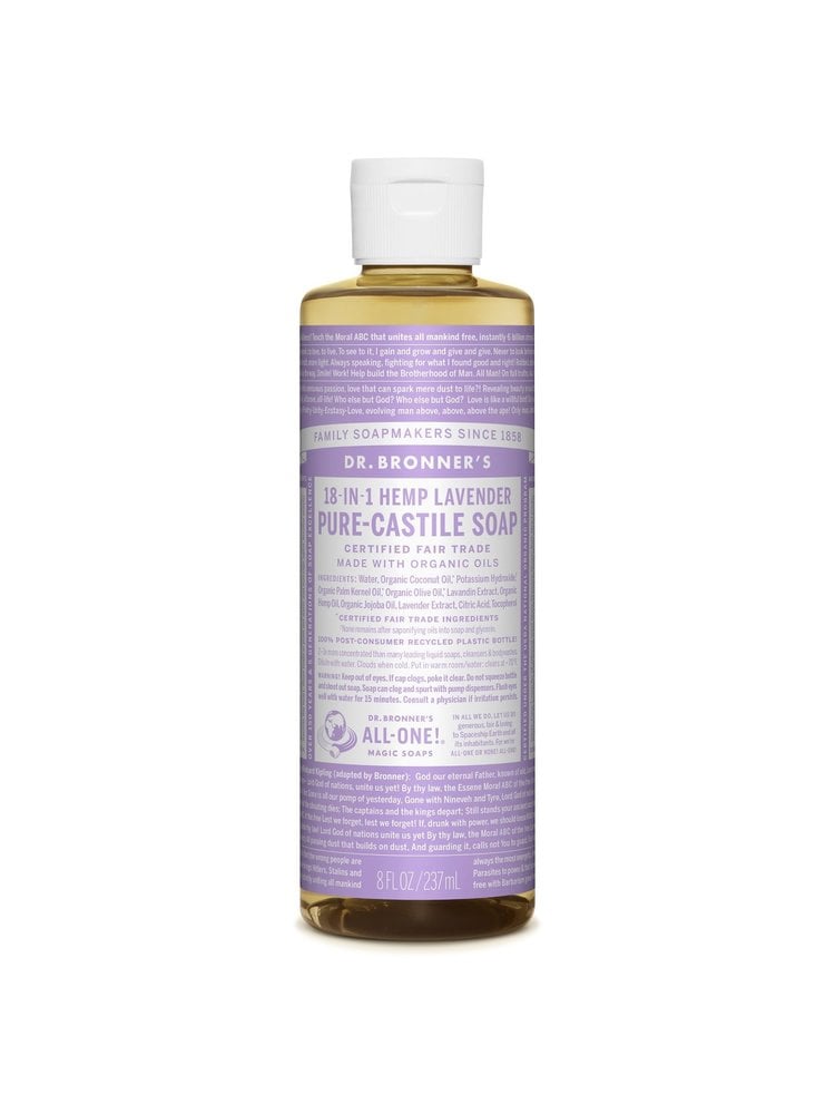 Dr. Bronner's Dr. Bronner's Pure Castile Liquid Soap, Lavender, 8oz.