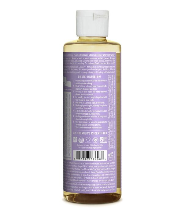 Dr. Bronner's Dr. Bronner's Pure Castile Liquid Soap, Lavender, 8oz.