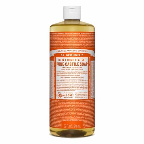 Dr. Bronner's Dr. Bronner's Pure Castile Liquid Soap, Tea Tree, 32oz.