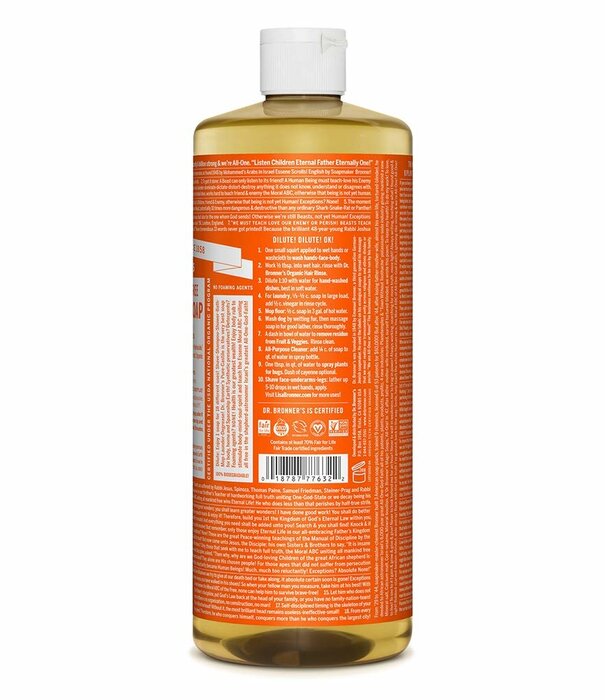 Dr. Bronner's Dr. Bronner's Pure Castile Liquid Soap, Tea Tree, 32oz. - KEHE