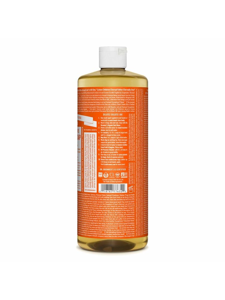 Dr. Bronner's Dr. Bronner's Pure Castile Liquid Soap, Tea Tree, 32oz.