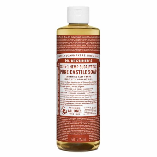 Dr. Bronner's Dr. Bronner's Pure Castile Liquid Soap, Eucalyptus, 16oz.