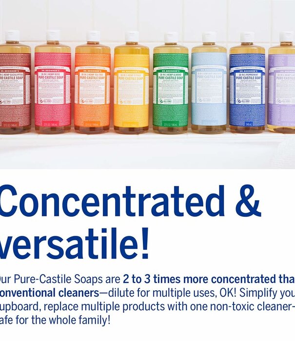 Dr. Bronner's Dr. Bronner's Pure Castile Liquid Soap, Eucalyptus, 16oz.