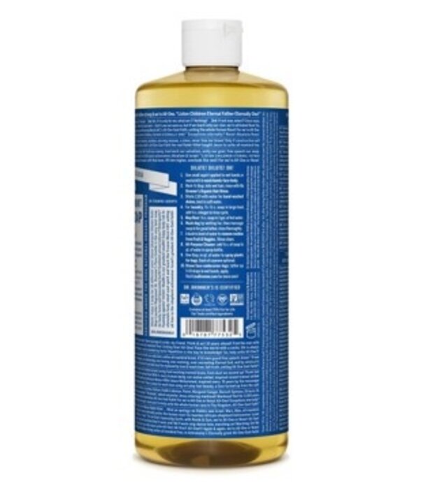 Dr. Bronner's Dr. Bronner's Pure Castile Liquid Soap, Peppermint, 32oz. - KEHE