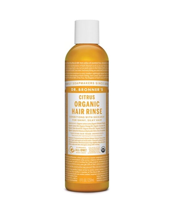 Dr. Bronner's Dr. Bronner's Hair Rinse, Citrus, Organic, 8oz.