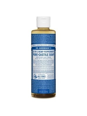 Dr. Bronner's Dr. Bronner's Pure Castile Liquid Soap, Peppermint, 8oz.