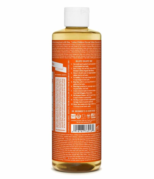 Dr. Bronner's Dr. Bronner's Pure Castile Liquid Soap, Tea Tree, 16oz.