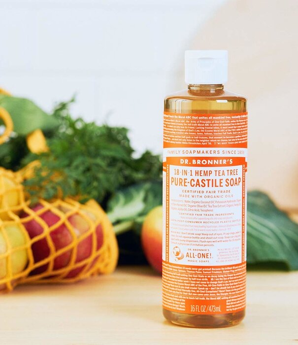 Dr. Bronner's Dr. Bronner's Pure Castile Liquid Soap, Tea Tree, 16oz.