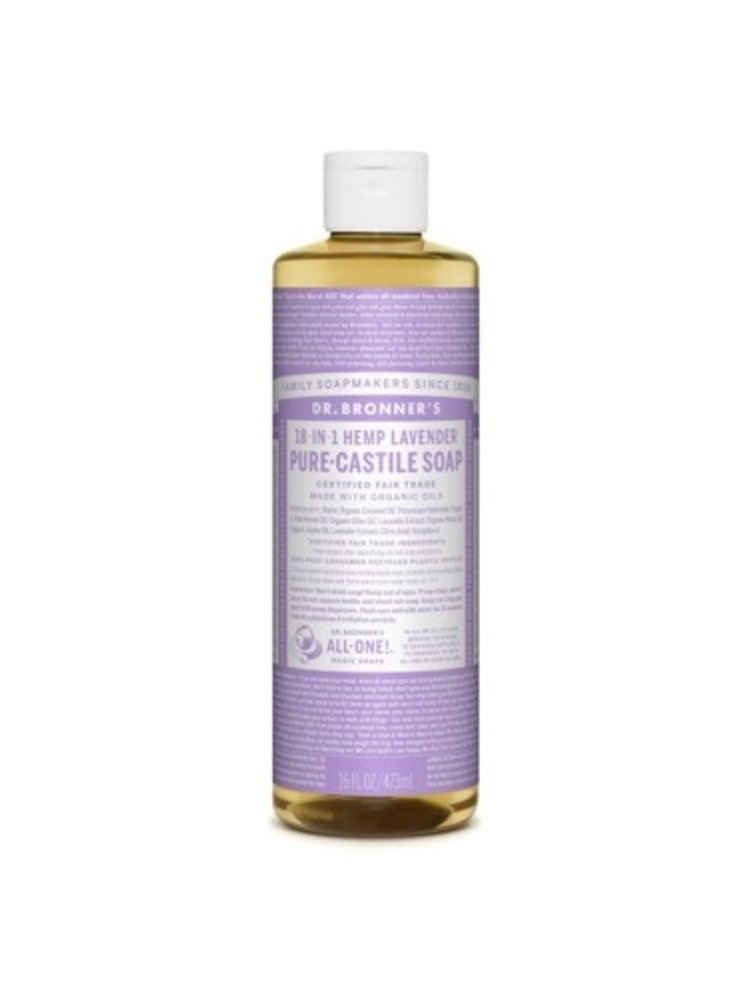 Dr. Bronner's Dr. Bronner's Pure Castile Liquid Soap, Lavender, 16oz.