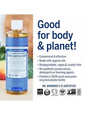 Dr. Bronner's Dr. Bronner's Pure Castile Liquid Soap, Lavender, 16oz.