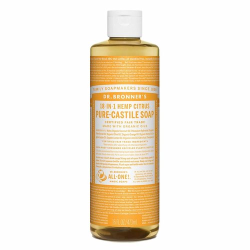 Dr. Bronner's Dr. Bronner's Pure Castile Liquid Soap, Citrus, 16oz.