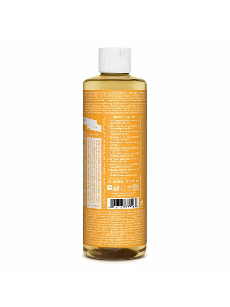 Dr. Bronner's Dr. Bronner's Pure Castile Liquid Soap, Citrus, 16oz.