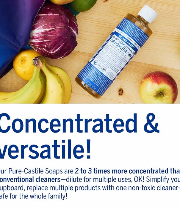 Dr. Bronner's Dr. Bronner's Pure Castile Liquid Soap, Citrus, 16oz. DISCO