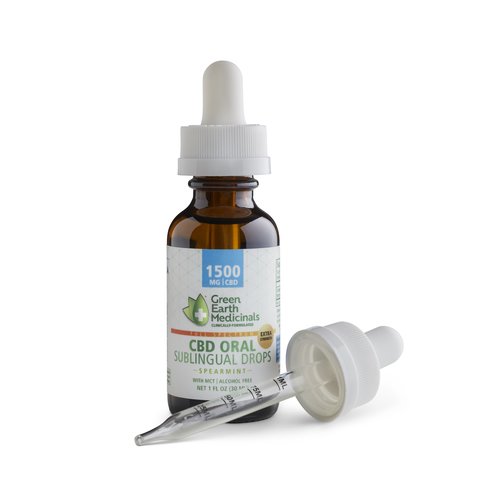 GREEN EARTH MEDICINALS Green Earth Medicinals Oral Formula Extra Strength, Cinnamon, 2oz.