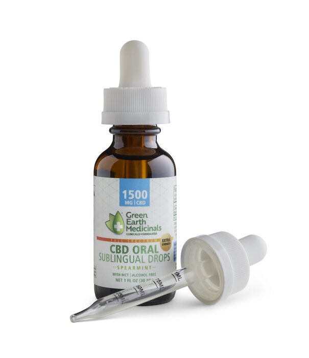 GREEN EARTH MEDICINALS Green Earth Medicinals Oral Formula Extra Strength, Cinnamon, 2oz.