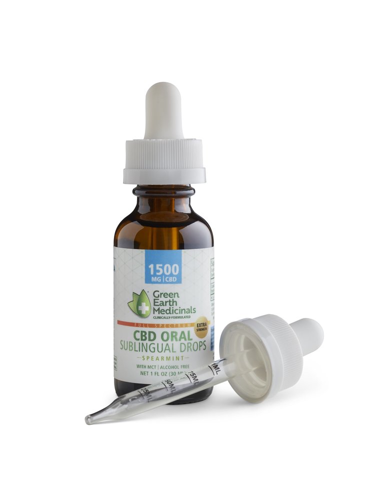 GREEN EARTH MEDICINALS Green Earth Medicinals Oral Formula Extra Strength, Cinnamon, 1oz.