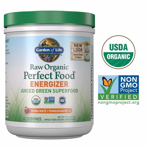 Garden of Life GoL Raw Organic Perfect Food, Energizer, 9.8oz. Garden of Life GoL Raw Organic Perfect Food, Energizer, 9.8oz.